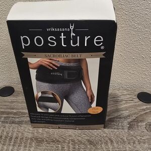 Sacroiliac Hip Belt in Black